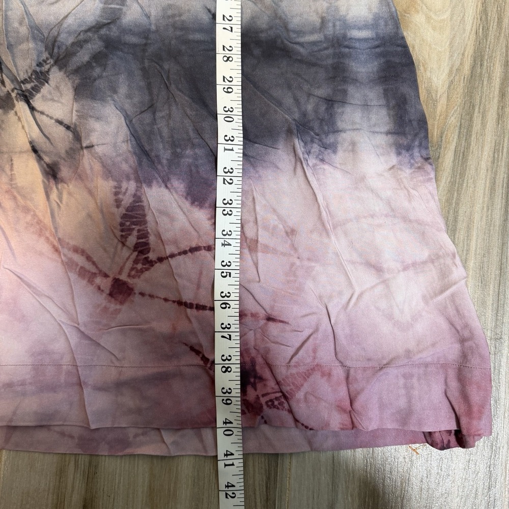 Johnny Was CALMÉ Dress‎ Midi SZ Small Art to Wear Tie Dye Lagenlook Boho Resort - Picture 9 of 12